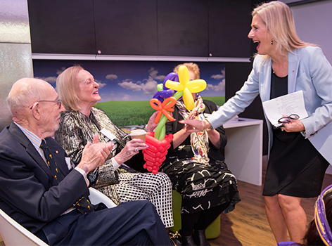 Adelaide Starlight Express Room party with CEO Louise Baxter