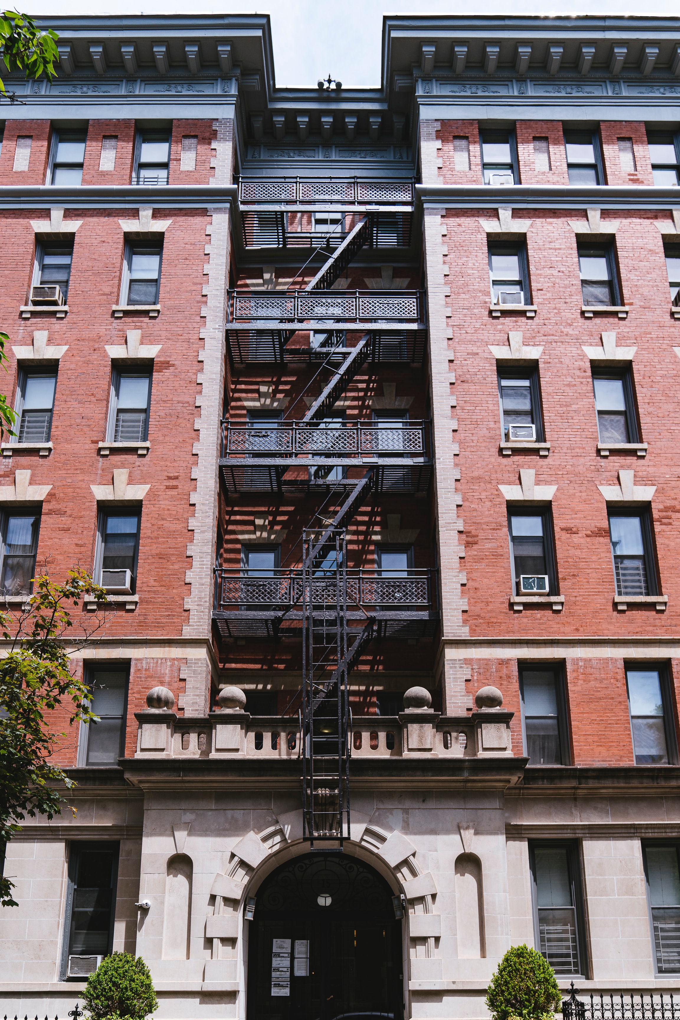 red brick multifamily building in nyc