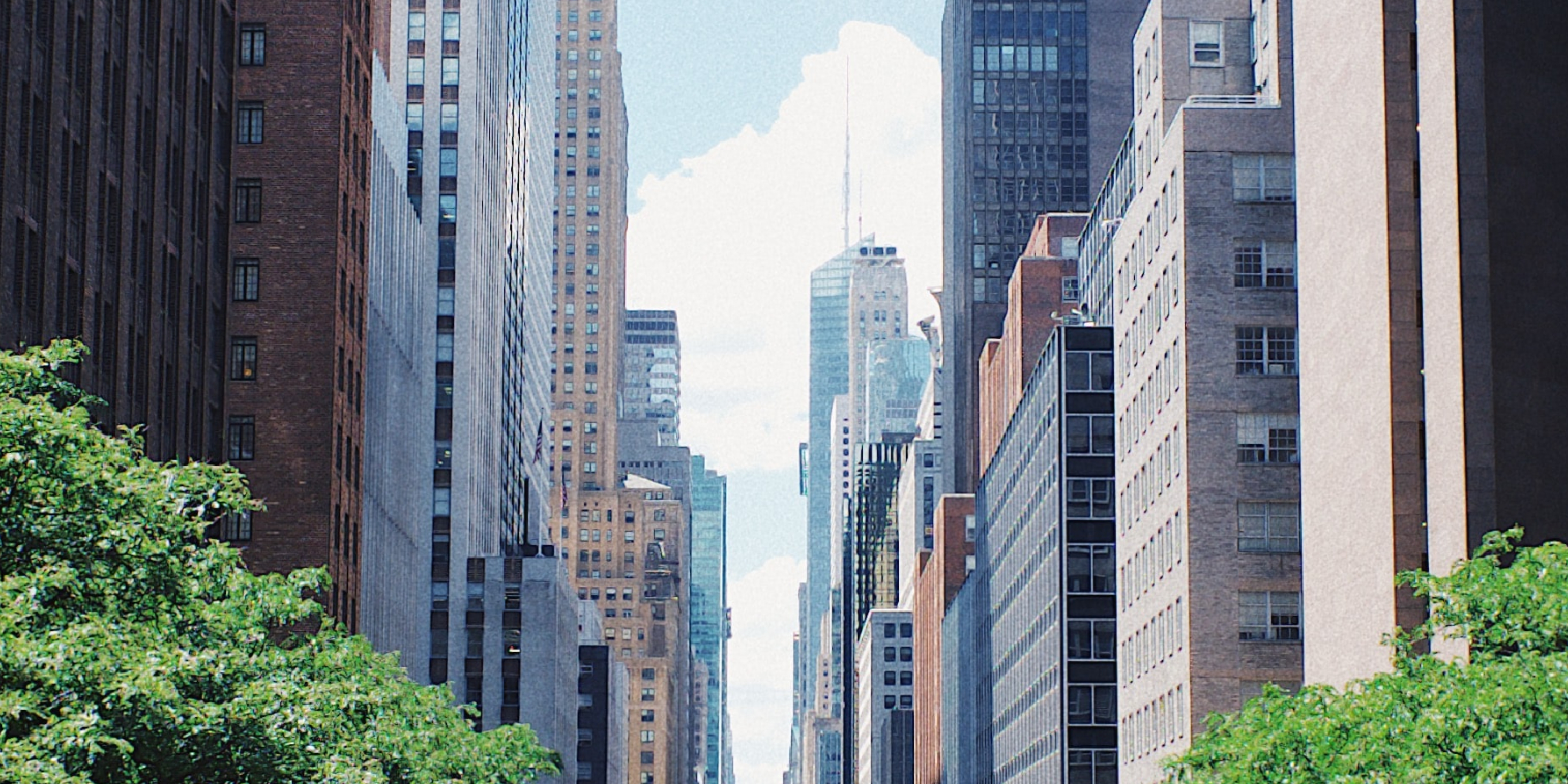 Image of New York City and Manhattan including luxury apartments 