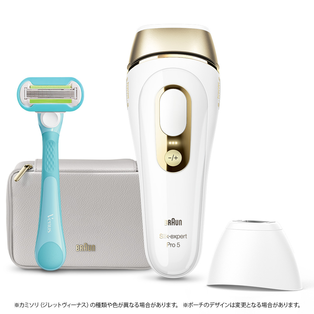 脱毛・除毛 BRAUN Silk expert Pro 5 ブラウンシルクエキスパートPro 5 光美容器| Braun JP