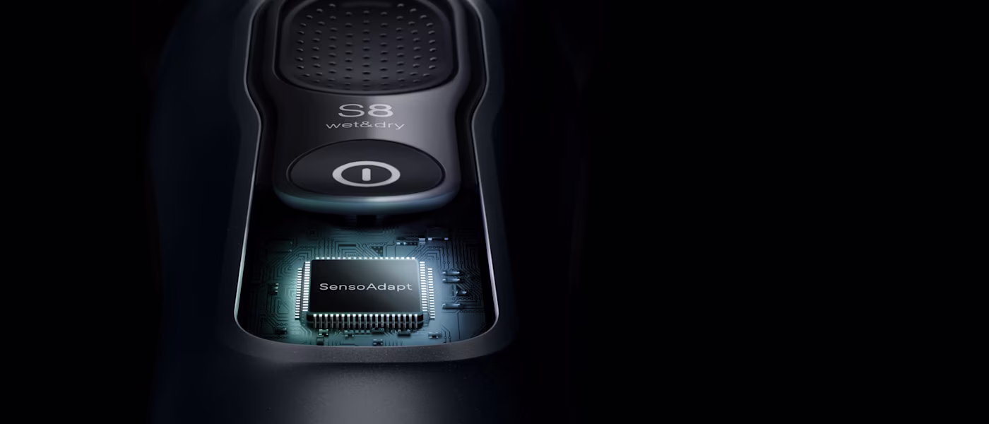 Braun シリーズ8の人工知能テクノロジーイメージ