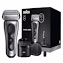 BRAUNシリーズ 8 8667cc 電気シェーバー、シェーバーケース、5in1アルコール洗浄システム付属。