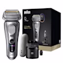 Braun Series 9 PRO+ 9677cc shaver with power case and 6in1 Cleaning Center. Braun Series 9 PRO+ 9677cc shaver with power case and 6in1 Cleaning Center.