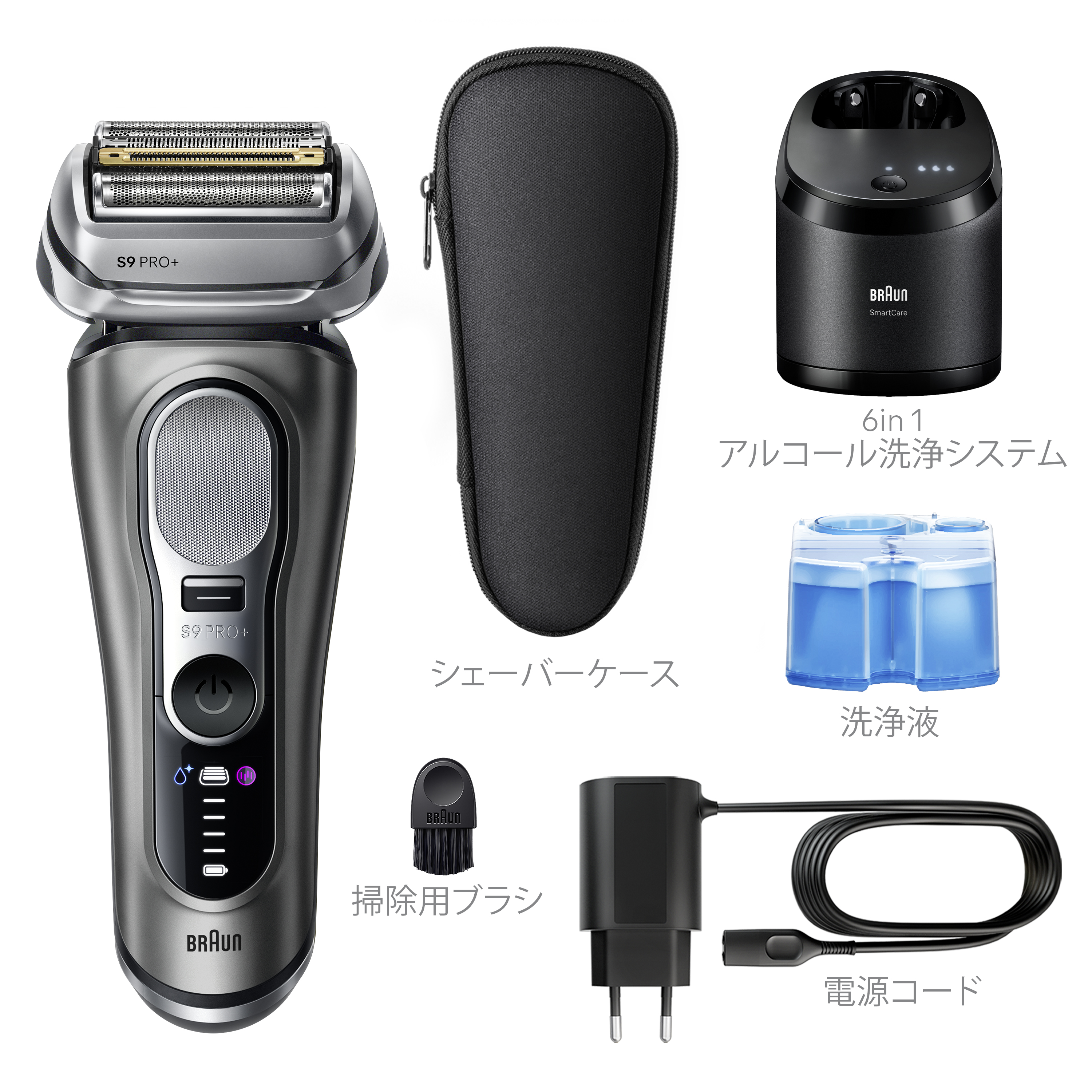 ブラウン電気シェーバー シリーズ9Pro+ 9660cc | Braun JP