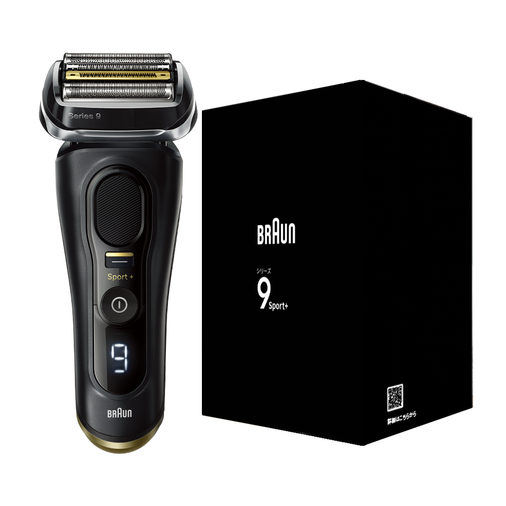 BRAUN Series9 sports+ 電気シェーバー 本体 56684fbb-a9dd-4cac-849b-