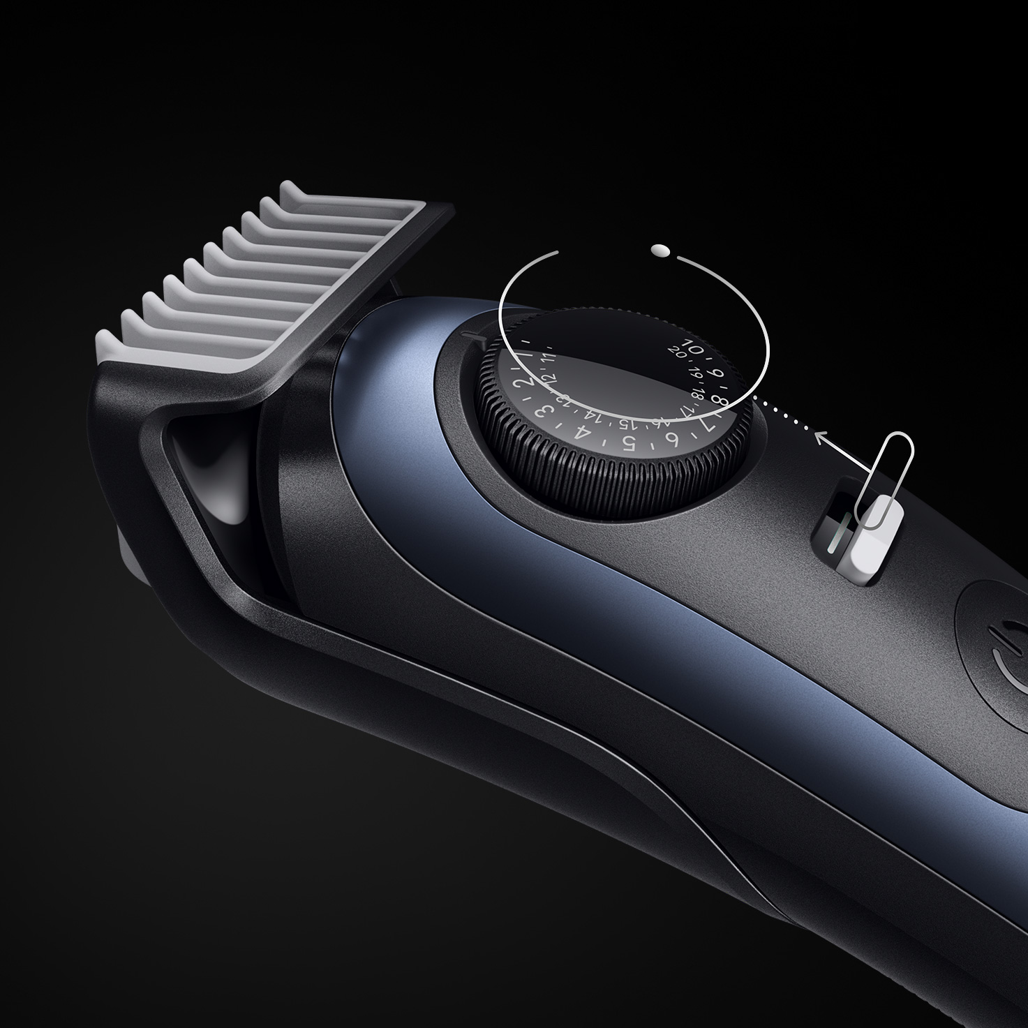 BRAUN BT7040 ブラウン ビアードトリマー ブラウンヒゲトリマー