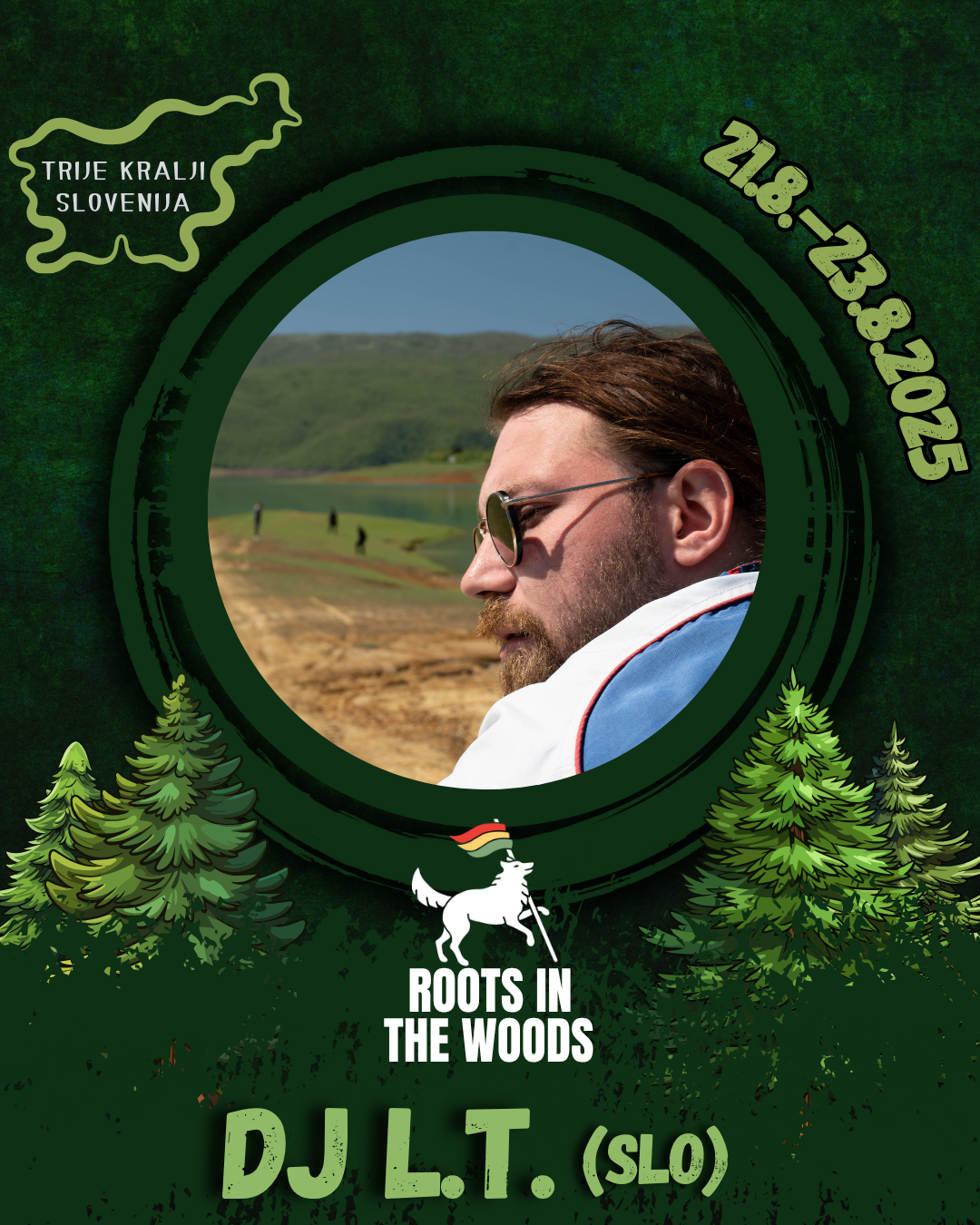 Roots in the Woods logo