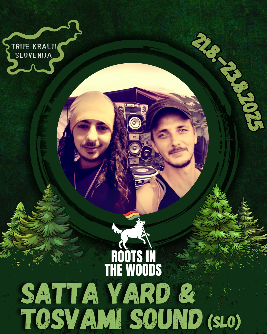 Roots in the Woods logo