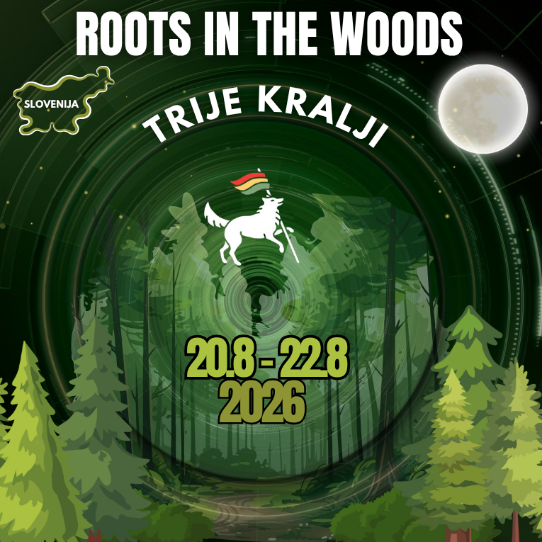 Roots in the Woods Banner