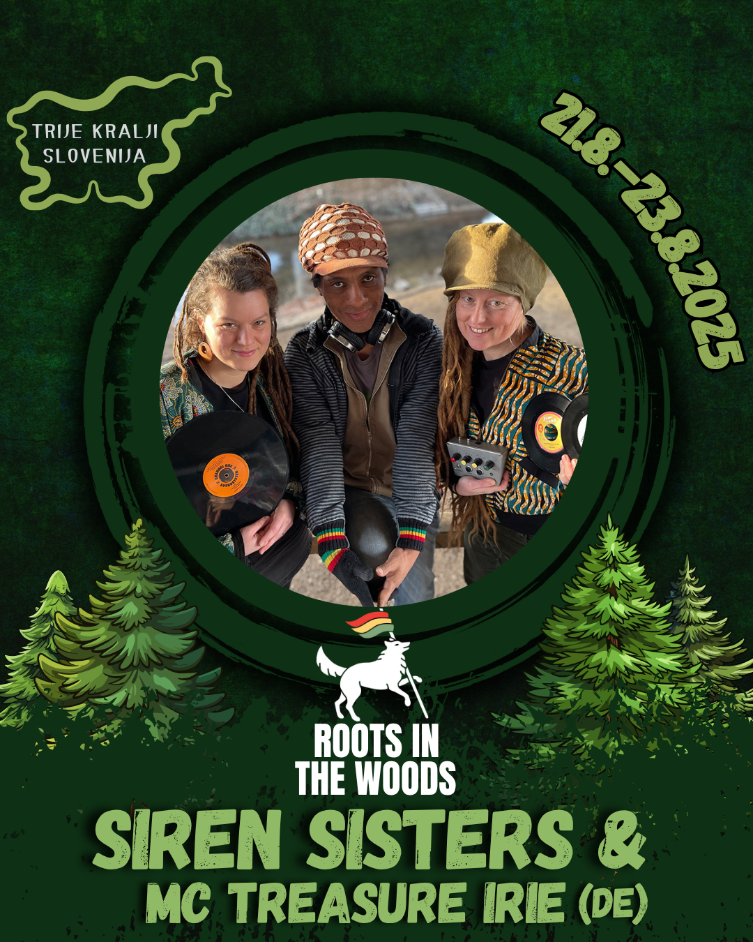 Roots in the Woods logo