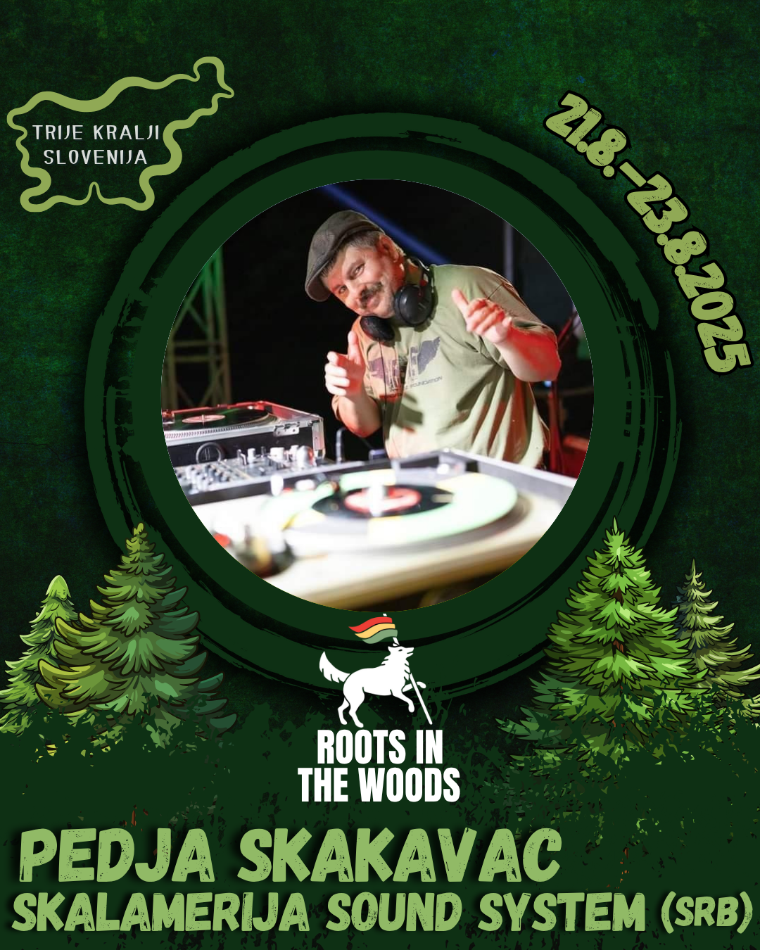 Roots in the Woods logo