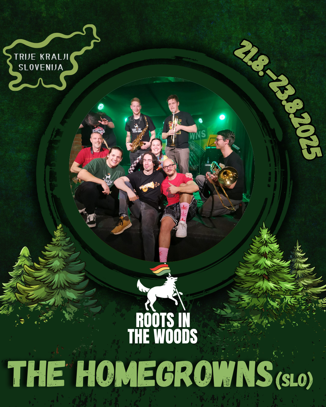 Roots in the Woods logo