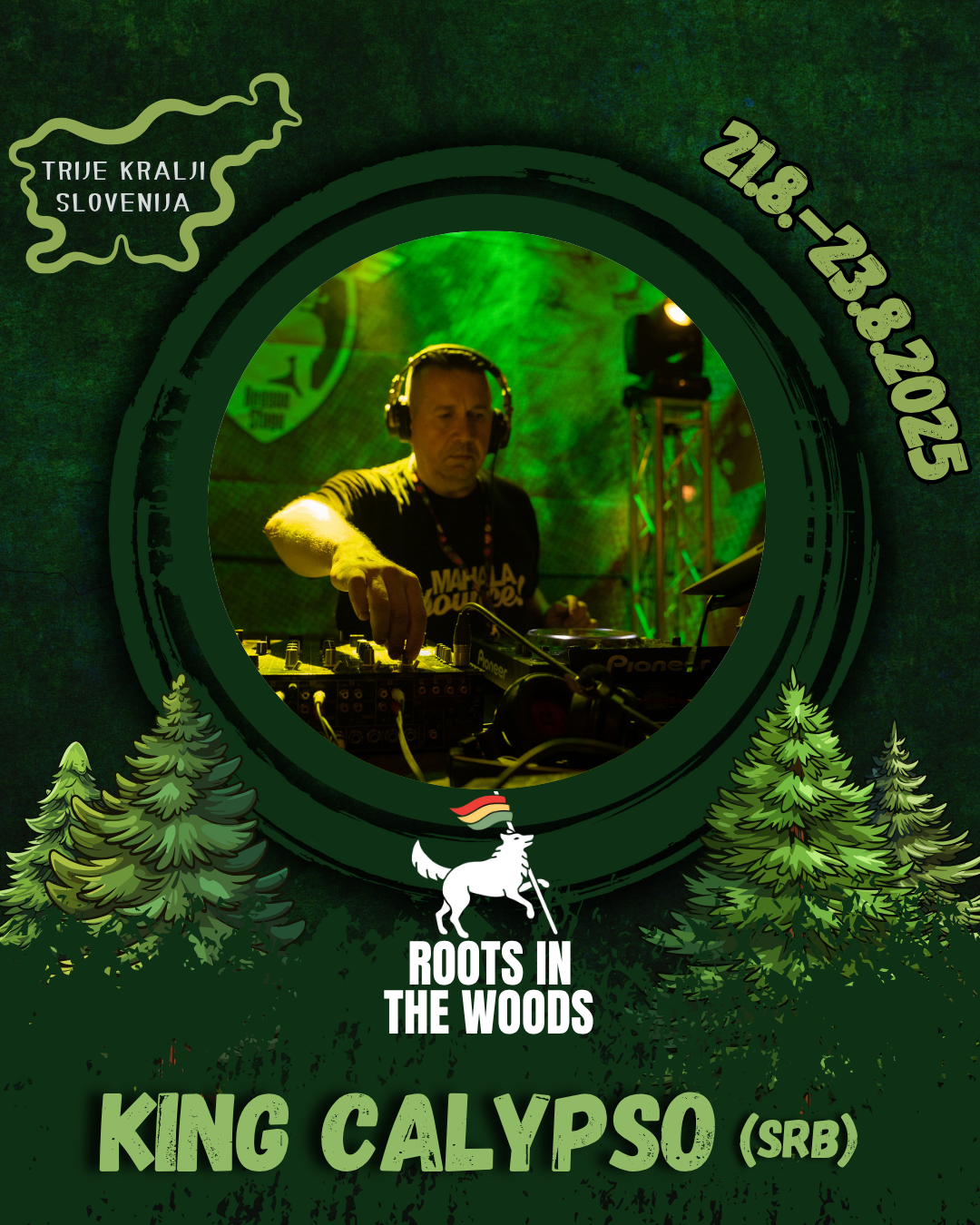 Roots in the Woods logo