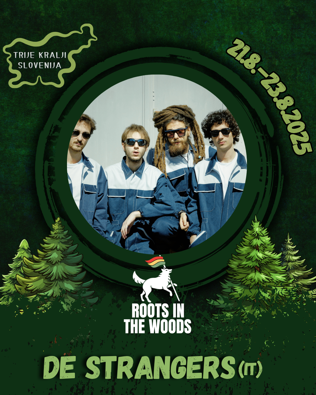 Roots in the Woods logo