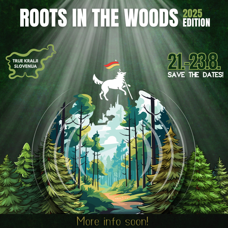 Roots in the Woods Banner