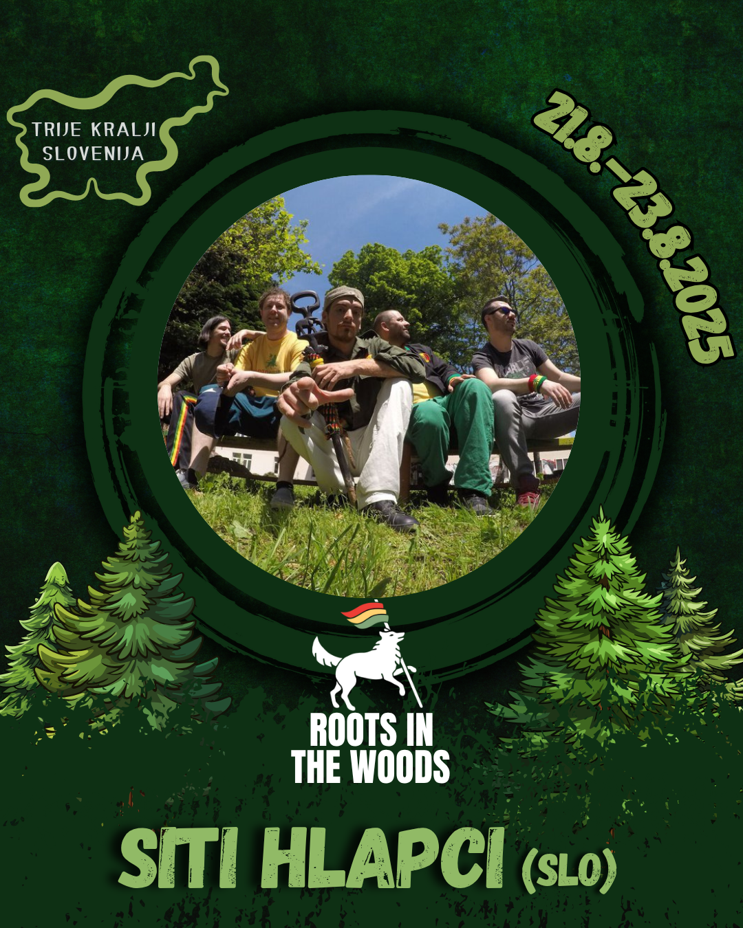 Roots in the Woods logo