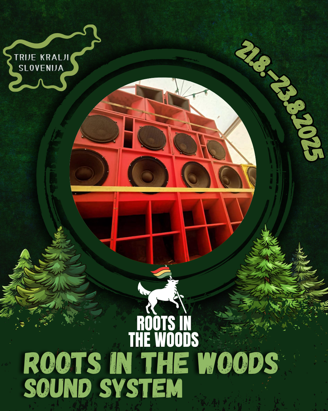 Roots in the Woods logo