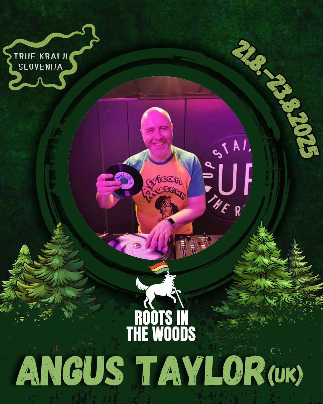 Roots in the Woods logo