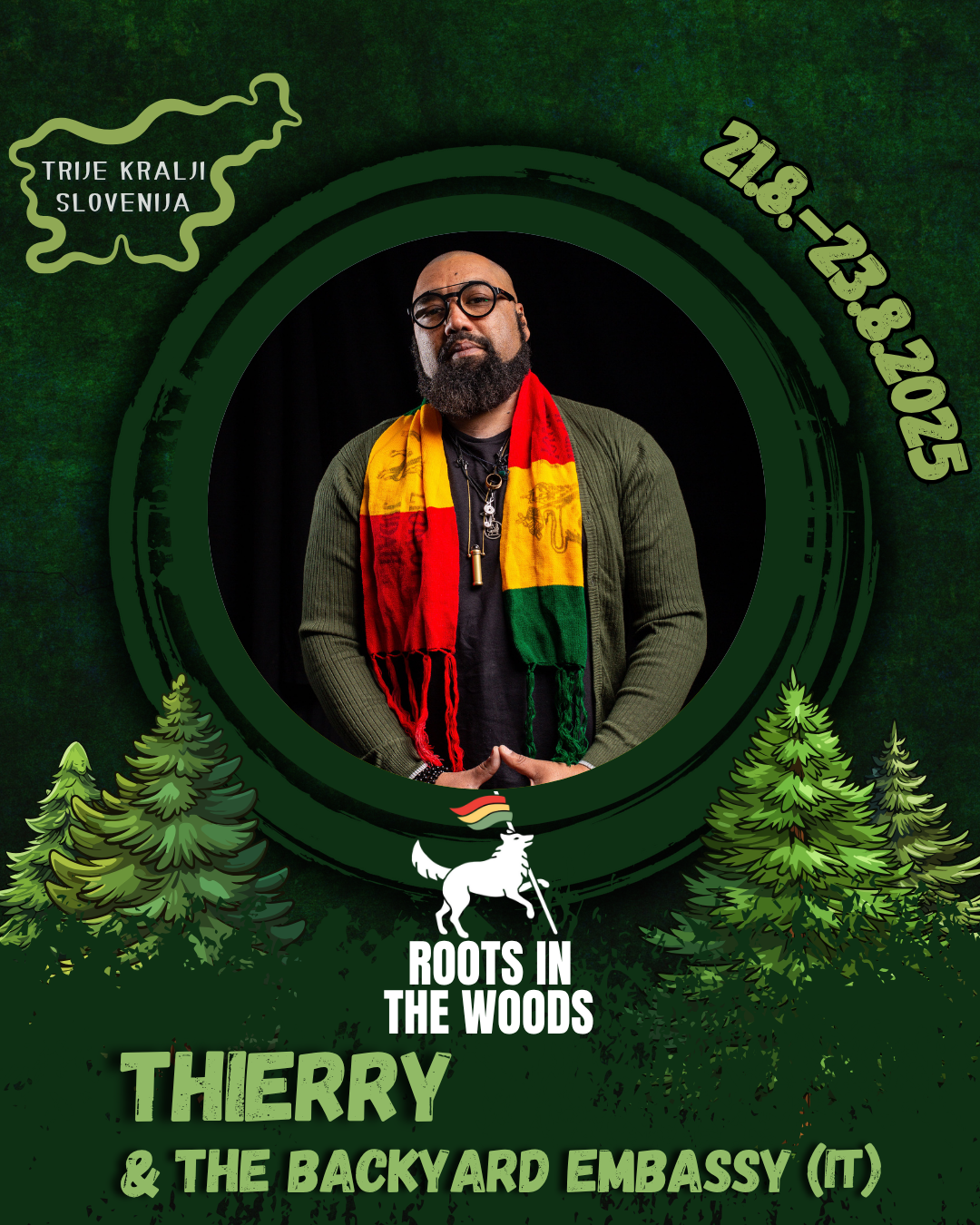 Roots in the Woods logo