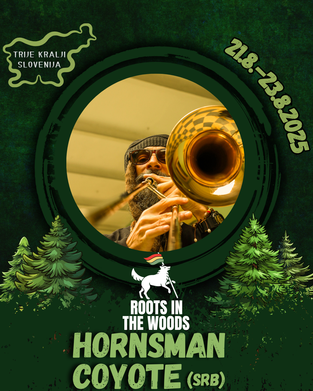 Roots in the Woods logo