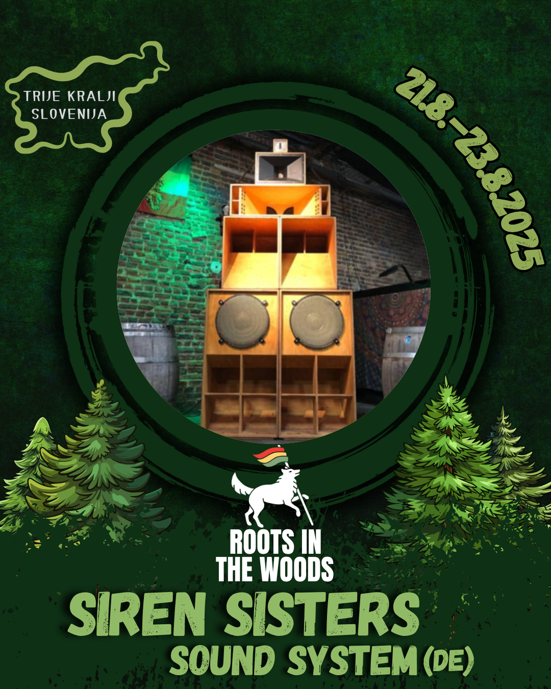 Roots in the Woods logo