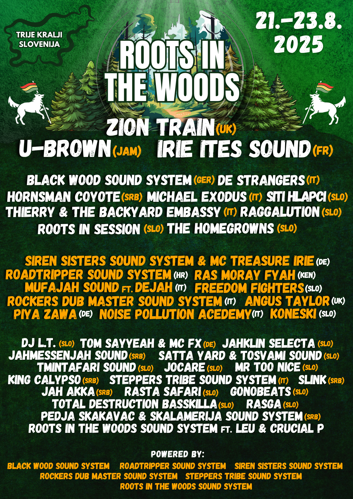 Roots in the Woods logo