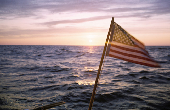 Manry at Sea