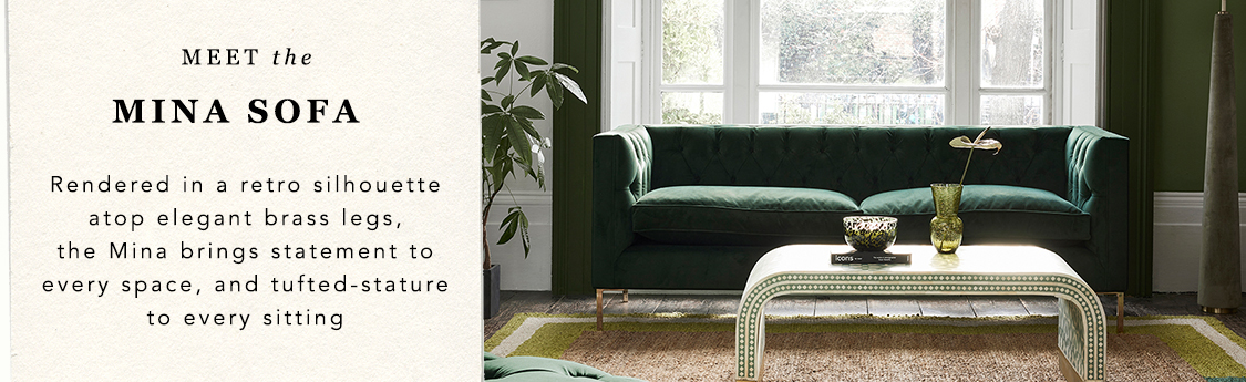 Mina sofa collection