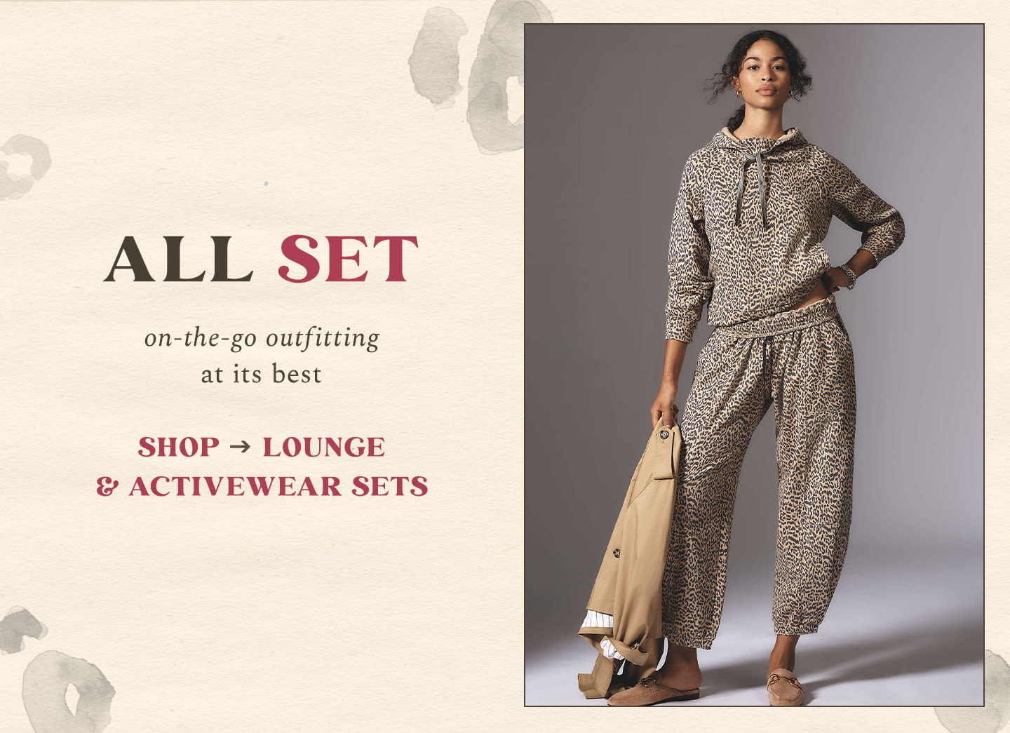 shop activewear and lounge sets