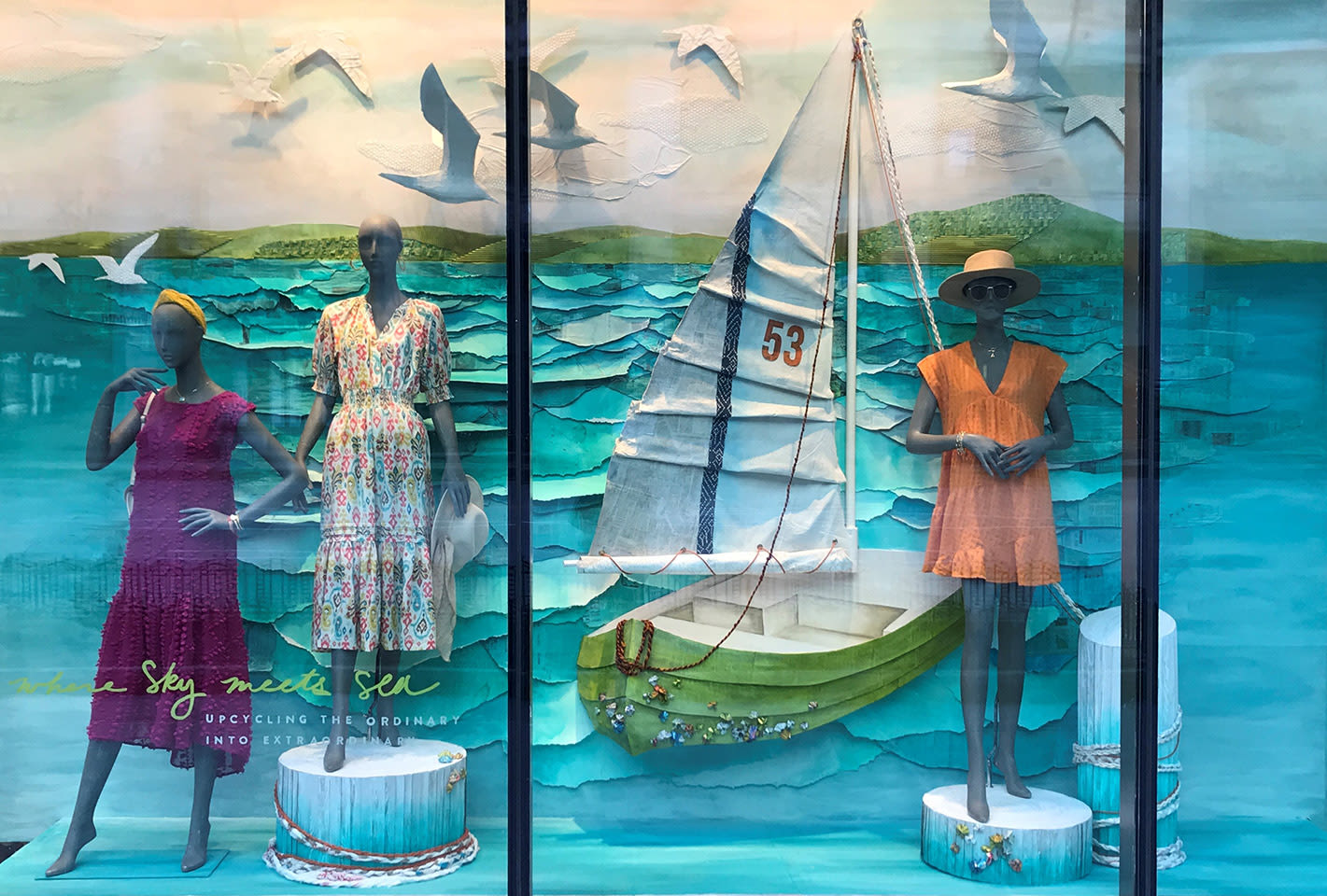Summer Window Display Ideas How UGG's Window Displays Tell A Story