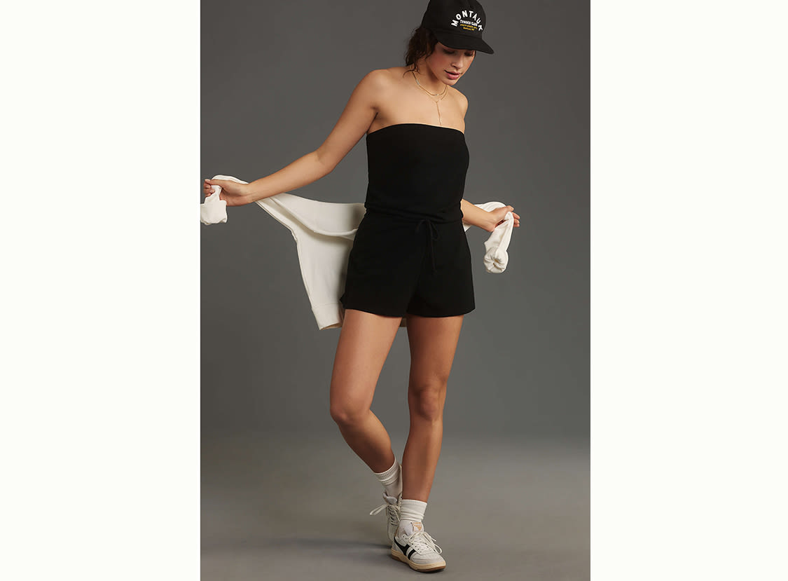 how to dress up a short romper How to wear a short romper with confidence? Step one: Love the skin you're in. Step two: Walk like you belong in every room you enter. Step three: Don't dress to shrink,