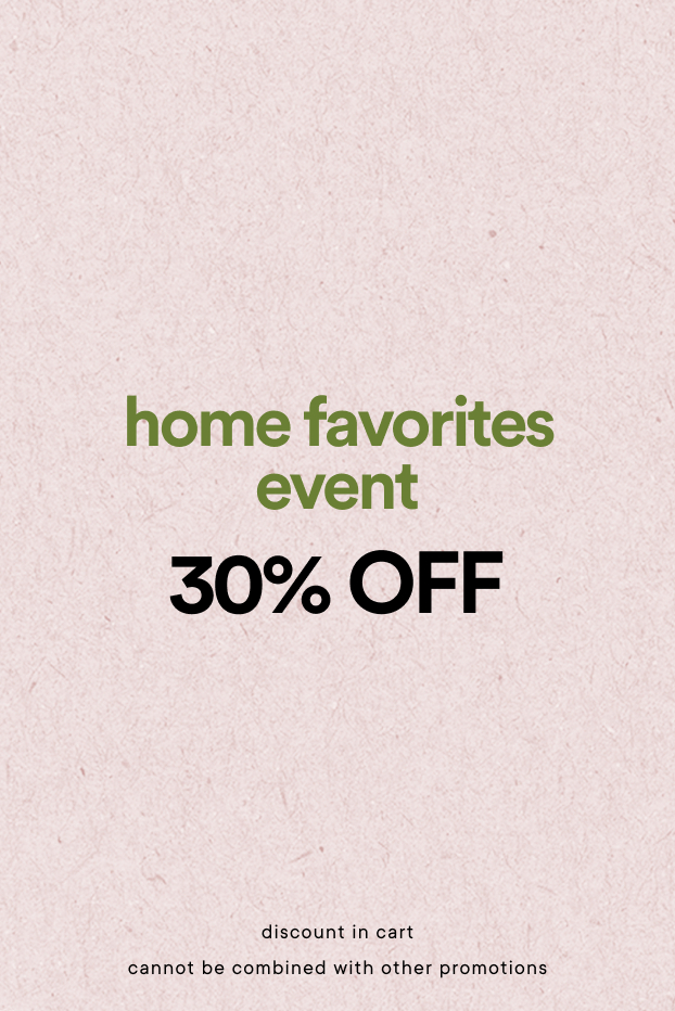 shop 30% off the home favorites event