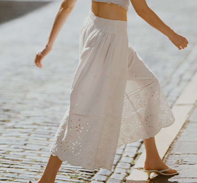 Daily Practice by Anthropologie The Seamed Wide-Leg Pants