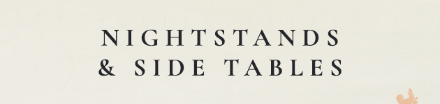 nightstands & side tables