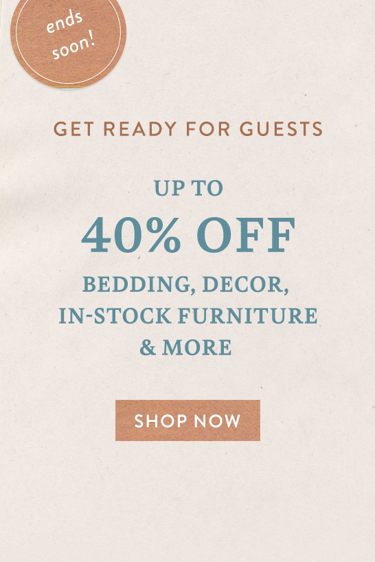 shop up to 40% off home items