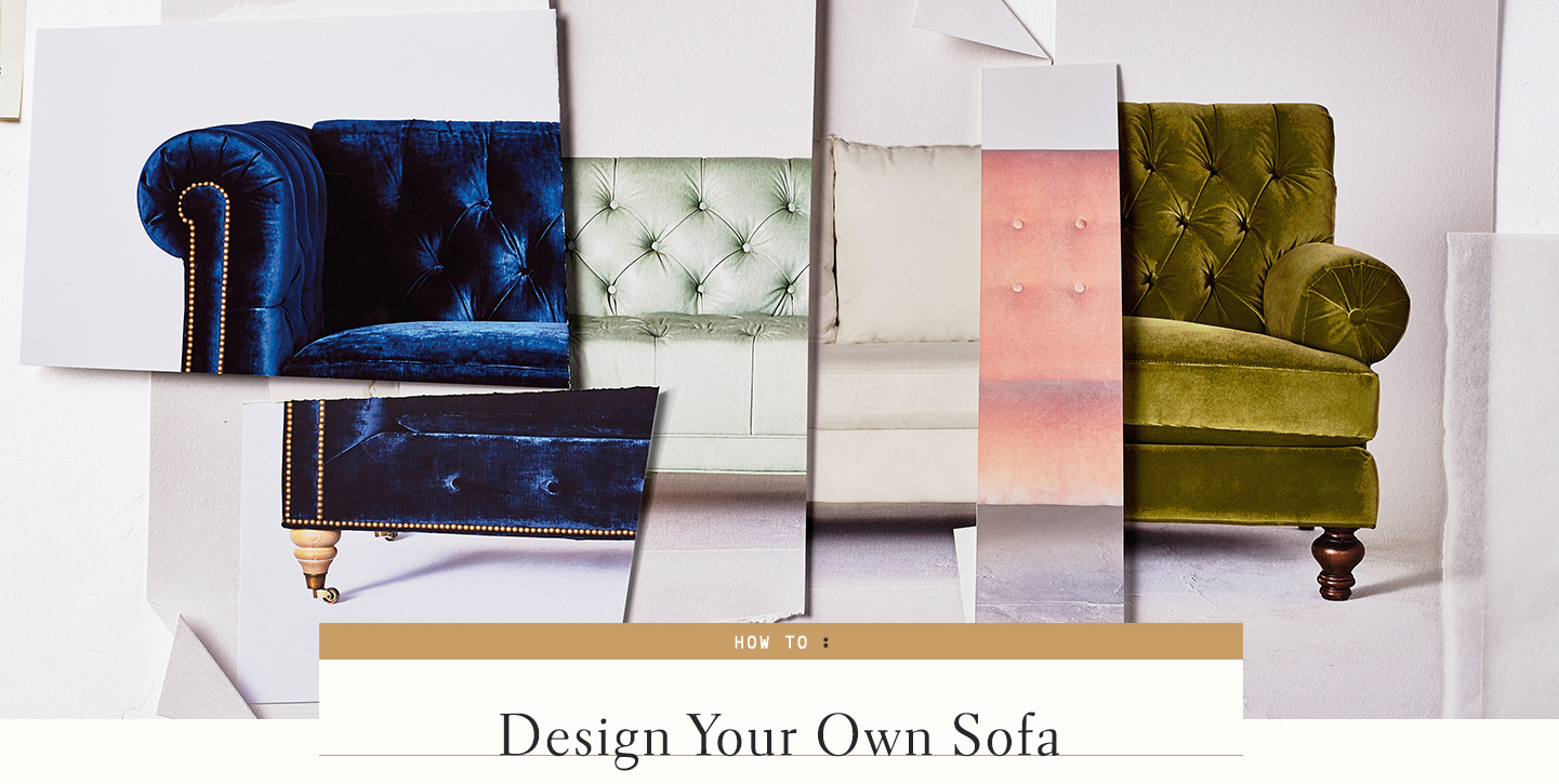 Design my shop own sofa