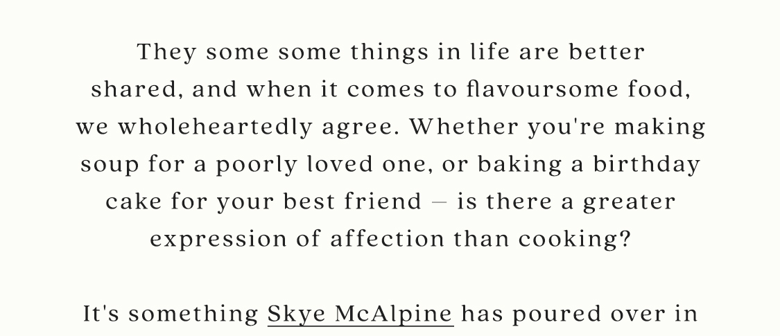 Skye McAlpine Raspberry & Marzipan cake recipe introduction