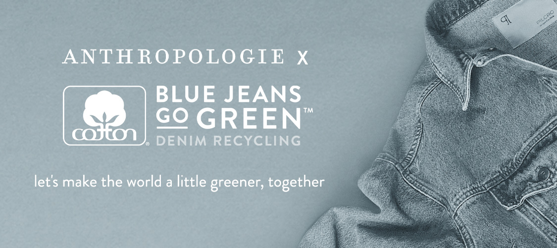 Blue jeans go green hot sale locations