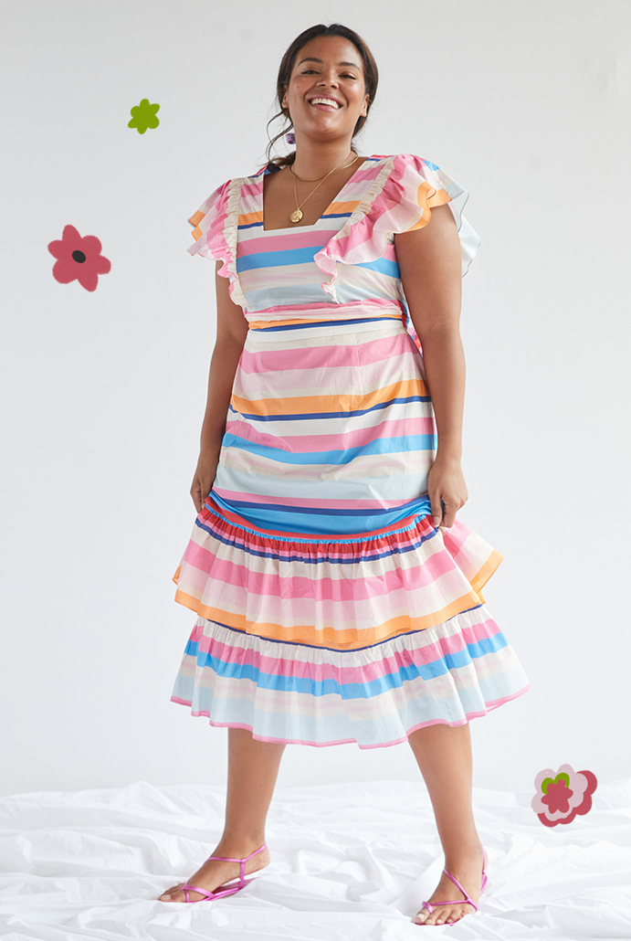 slim fit dress slacks Monterey Dress With Scarf in Polka Dot  Amanda Uprichard