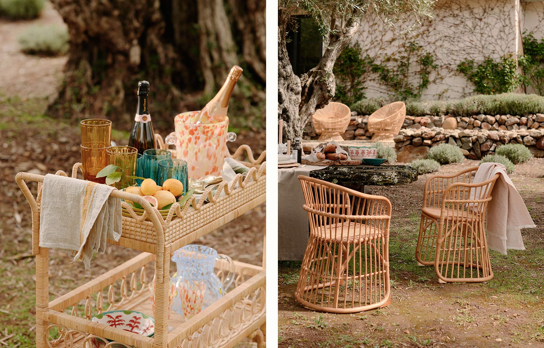 Woodland Yellow Garden Bucket Caddy by Terrain at Anthropologie