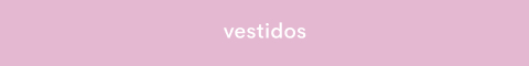 Pink banner with white text reading "dresses" centered on a mauve background