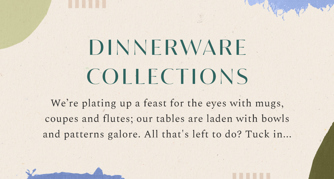 Introducing Anthropologie dinnerware collections