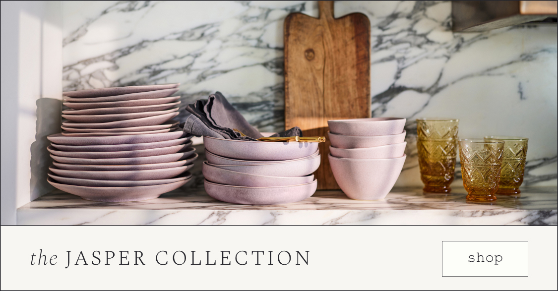 The Jasper Portuguese Stoneware Serving Platter | AnthroHome
