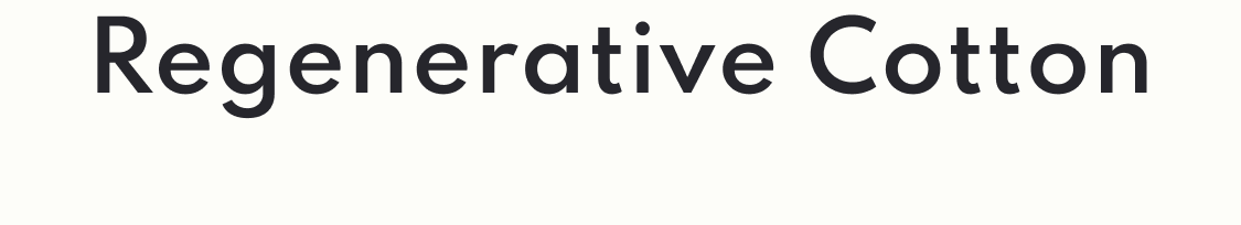 regenerative cotton