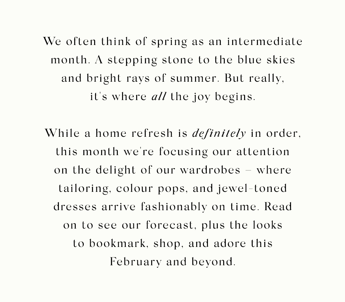 Spring Style Report