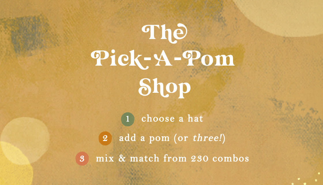 The Pick-A-Pom Hat Shop Anthropologie
