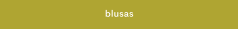White text reading "blouses" centered on a golden yellow rectangular banner background