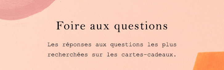 gift card faqs