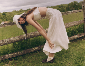 (US発）新作 Anthropologie BHLDNサテンスカートドレス 98333644_011_b