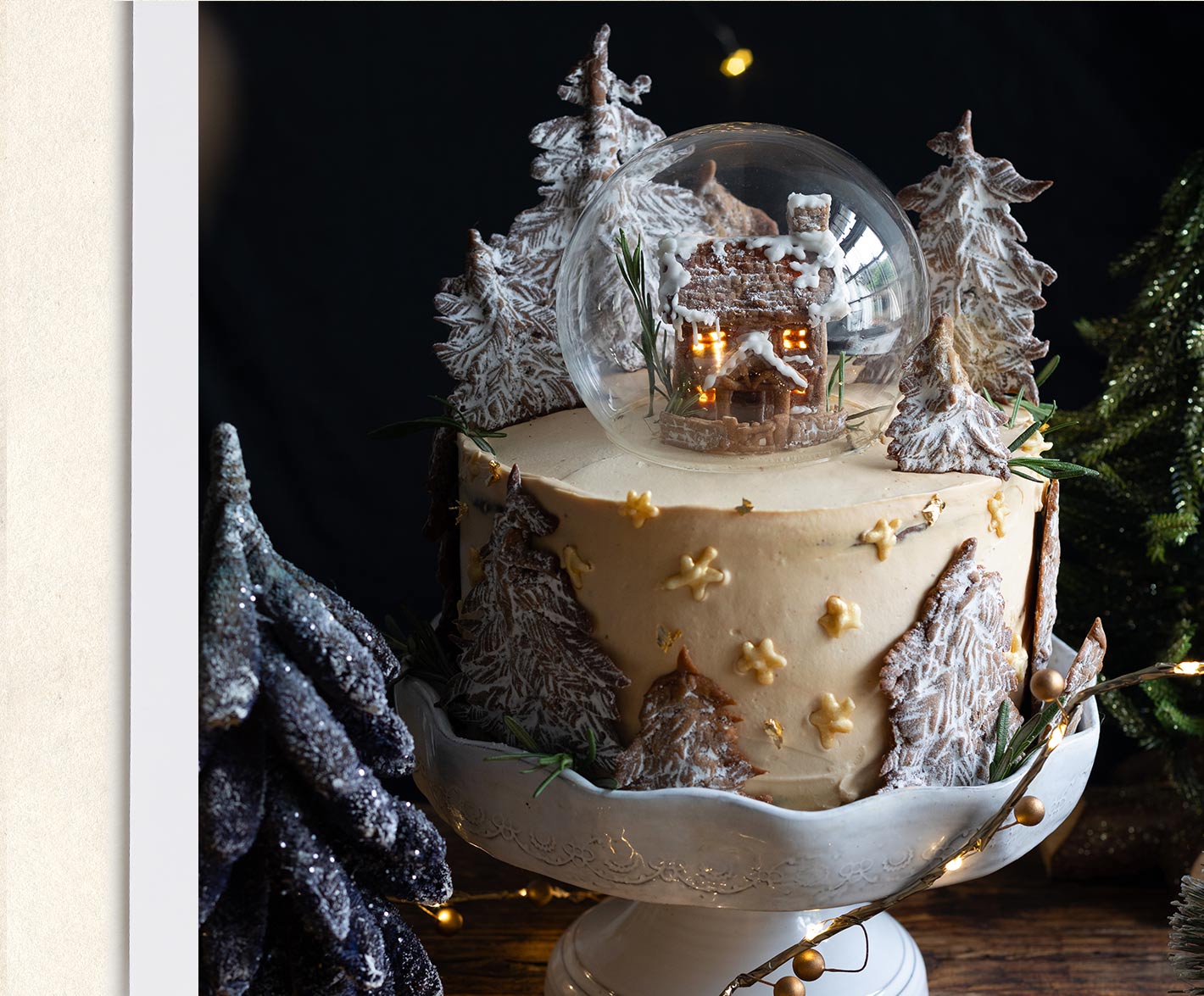 Snow Globe Cake - Gemma's Bigger Bolder Baking